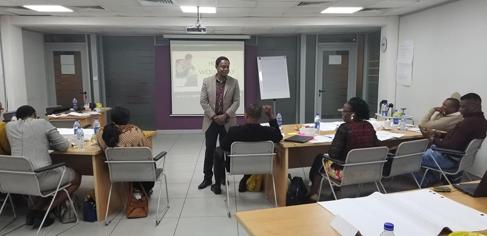 Interpersonal and Assertiveness training for staff of Total Nigeria Plc by Ferdinand Ibezim
